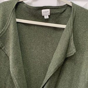 J Crew colorless sweater jacket